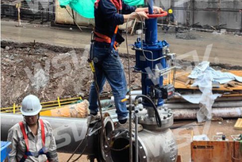 維都利閥門工程師到印尼項目現(xiàn)場安裝調試閥門